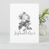 BRUILOFT UITNODIGINGEN Flat Kaart ART & DESIGN STI (Staand voorkant)