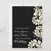 BRUILOFT UITNODIGINGEN:: gedurfde bloei 15P Kaart (Voorkant)