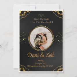 Bruiloft uitnodigingen hart effect liefdesverhaal