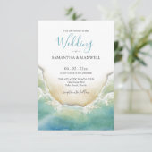 Bruiloft uitnodigingen op een budget unieke bestem (Staand voorkant)