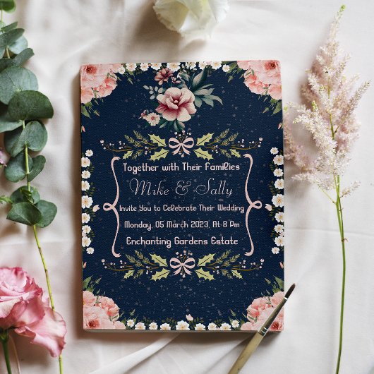 Bruiloft uitnodigingen Verwoording & uitnodigingen