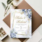 Bruiloft uitnodigingskaart - trouwkaart kaart