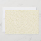 Bruiloft uitstel nieuwe datum religieus Vintage Kaart (Achterkant)