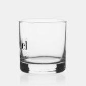 Bruiloft Vader van de bruid Gift Whisky Glas (Links)