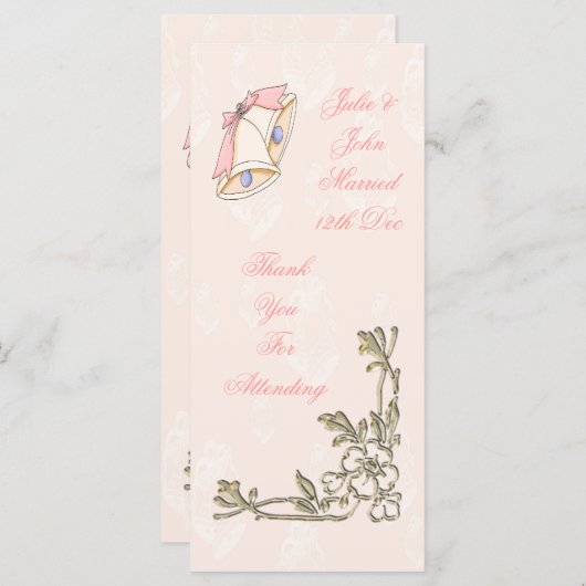 Bruiloft van de klokken (Voorkant / Achterkant)