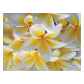 bruiloft van Frangipani Plumeria-bloemen Tafelkleed (Voorkant (Horizontaal))
