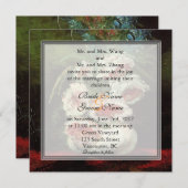 bruiloft, Van Gogh Kaart (Voorkant / Achterkant)