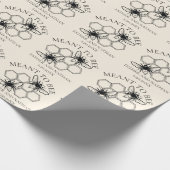 Bruiloft van Meant to Bee Cadeaupapier (Hoek)