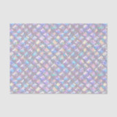 Bruiloft Verjaardag Decoupage Iridescent Geometric Tissuepapier (Voorkant)