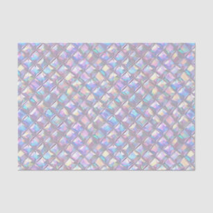 Bruiloft Verjaardag Decoupage Iridescent Geometric Tissuepapier
