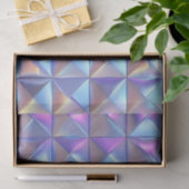 Bruiloft Verjaardag Decoupage Iridescent Geometric Tissuepapier (Geschenk)