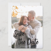 bruiloft, verjaardag | Maak uw eigen personele Save The Date (Voorkant)