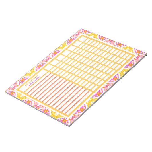 Bruiloft Verloving Organizer Tracker Planner Notit Notitieblok (Schuin)