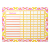 Bruiloft Verloving Organizer Tracker Planner Notit Notitieblok (Voorkant)