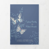 Bruiloft vernieuwing programma tinten van blauwe v (Cover)