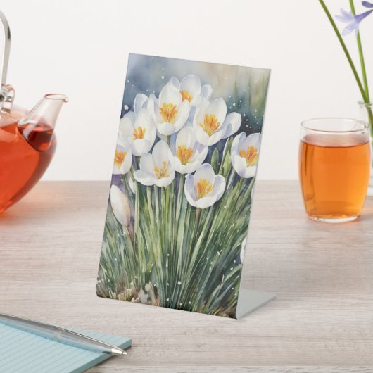 bruiloft versieren paltic reclamebord met voetstuk (Insitu)