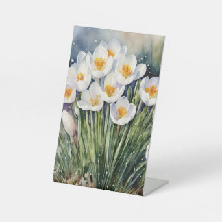 bruiloft versieren paltic reclamebord met voetstuk