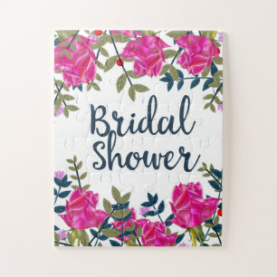 Bruiloft Vintage Rozen Legpuzzel