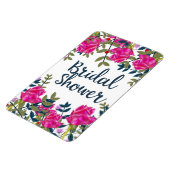 Bruiloft Vintage Rozen Magneet (Linkerzijde)