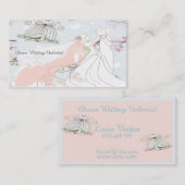 bruiloft visitekaartjes (Voorkant / Achterkant)