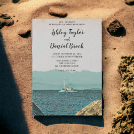 bruiloft voor de bestemming van schepen voor de s kaart