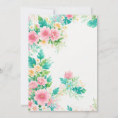 Bruiloft voorbereiding eenvoudig gemaakt kaart (Achterkant)