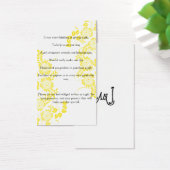 Bruiloft Vraag om geld Visitekaartjes (Bureau)