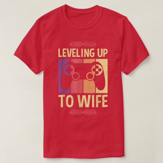 Bruiloft vrijgezellenfeest bruid echtgenote t-shirt (Design voorkant)
