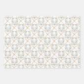 Bruiloft Vrijgezellenfeest Waterverf Inpakpapier Vel (Voorkant 2)