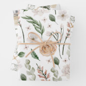 Bruiloft Vrijgezellenfeest Waterverf Inpakpapier Vel (In situ)