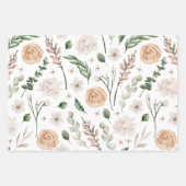 Bruiloft Vrijgezellenfeest Waterverf Inpakpapier Vel (Voorkant)