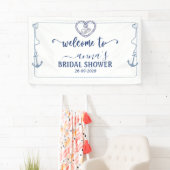 Bruiloft Vrouwenfeest Anker Welkom Scheepvaart The Spandoek (Insitu)