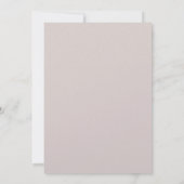 BRUILOFT | Waterverf Blush Dusty Roos Gold Kaart (Achterkant)