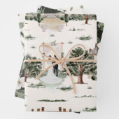 Bruiloft Waterverf Inpakpapier Vel (In situ)