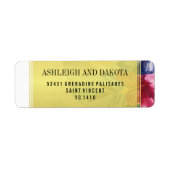 Bruiloft | WATERVERVEN Etiket (Voorkant)