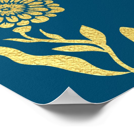 Bruiloft Website Banner Digitaal Bestand Downloade Poster (Hoek)