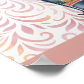 Bruiloft Website Banner Digitaal Bestand Downloade Poster (Hoek)