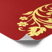 Bruiloft Website Banner Digitaal Bestand Downloade Poster (Hoek)