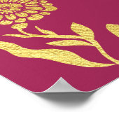 Bruiloft Website Banner Digitaal Bestand Downloade Poster (Hoek)