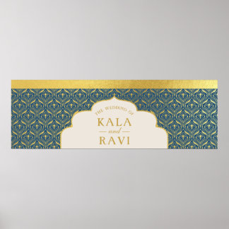 Bruiloft Website Banner Digitaal Bestand Downloade Poster