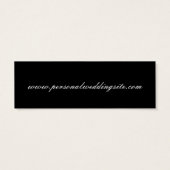 Bruiloft Website Kaart Invoegen voor Uitnodigingen (Achterkant)