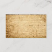 Bruiloft Website Kaart voor een land bruiloft uitn (Achterkant)