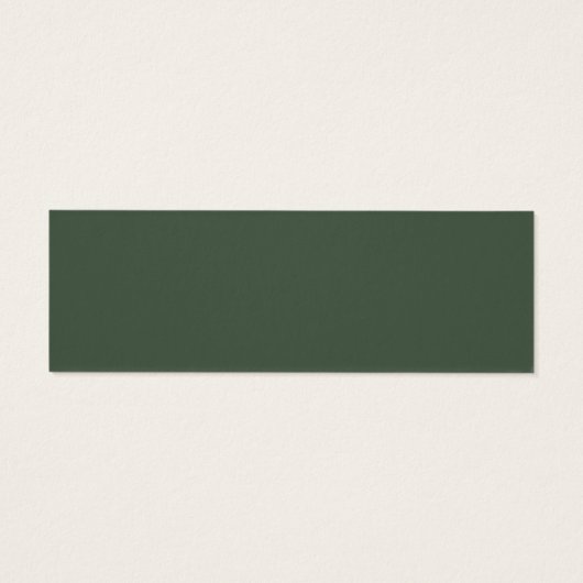 Bruiloft Website RSVP met bergbos dennenboom Mini Visitekaartjes (Achterkant)