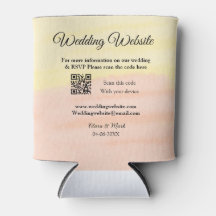 Bruiloft website toevoegen Q R-code scan voeg naam