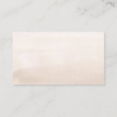 Bruiloft Website Witte Tropische Bloemen & Pampa's Visitekaartje (Achterkant)