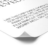 Bruiloft wegwerp camera kan niet wachten om te zie poster (Hoek)