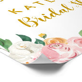 Bruiloft Welcome Bord 'Coffee Love is Brewing' Poster (Hoek)