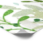 Bruiloft Welcome Bord met Verse Citroen Poster (Hoek)