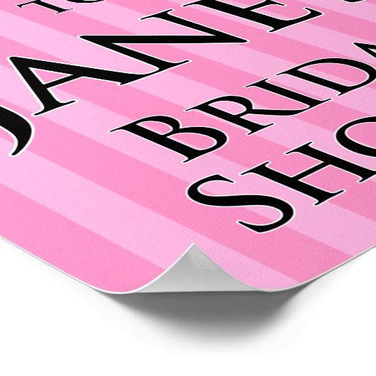 Bruiloft Welcome Bord met Victoria Secrets Thema Poster (Hoek)