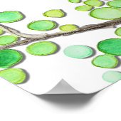 Bruiloft Welcome bord - Romantisch Bos Poster (Hoek)